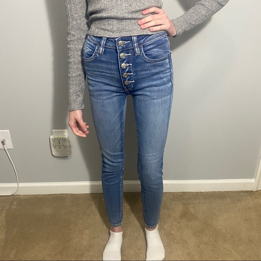 AE Ne(x)t Level Super Hi-Rise Jegging *SHORT*